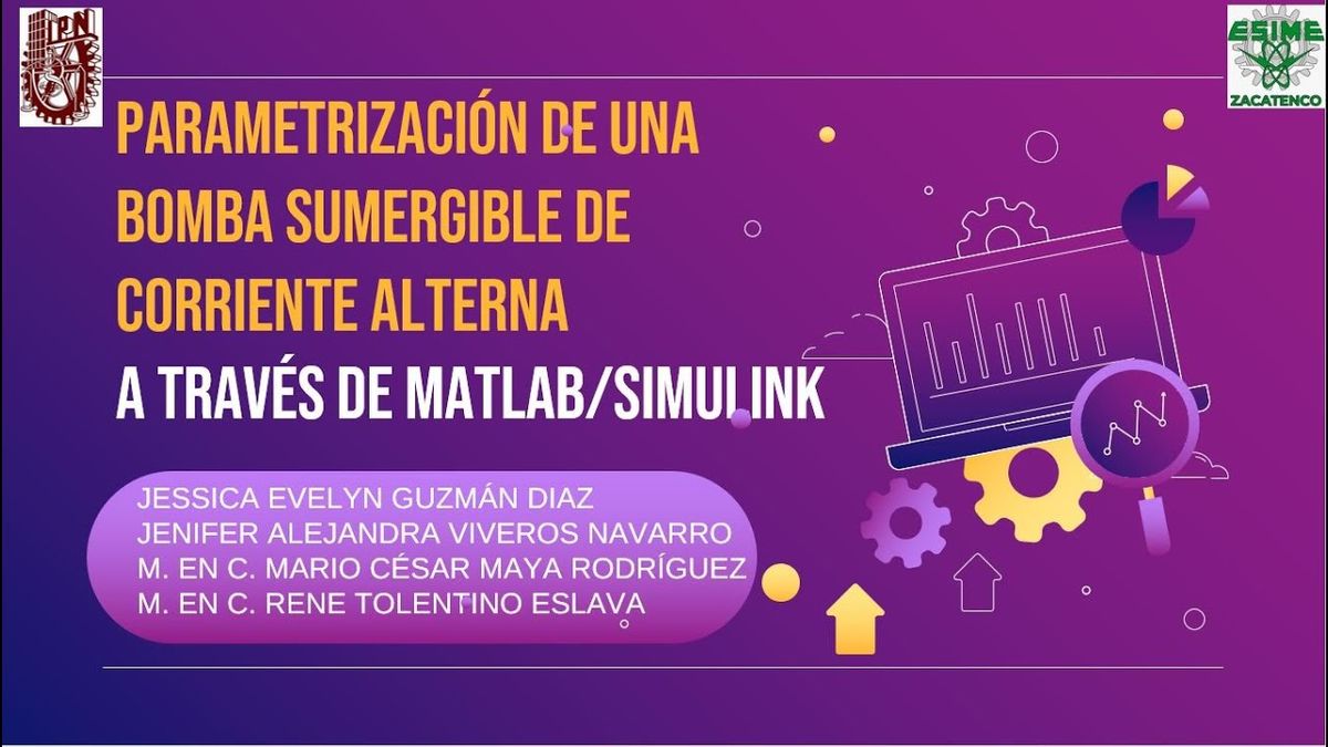 CLY163 - Parametrización de una Bomba Sumergible de Corriente Alterna a Través de Matlab/Simulink