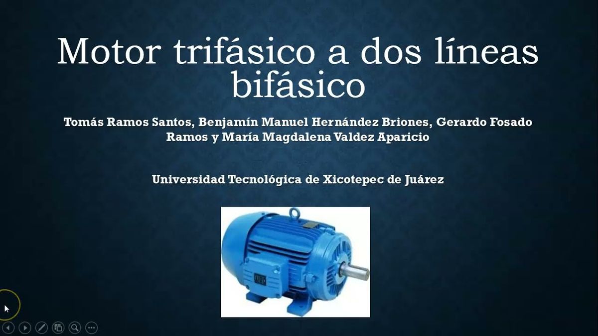 CHS016 - Motor Trifásico a Dos Líneas Bifásico