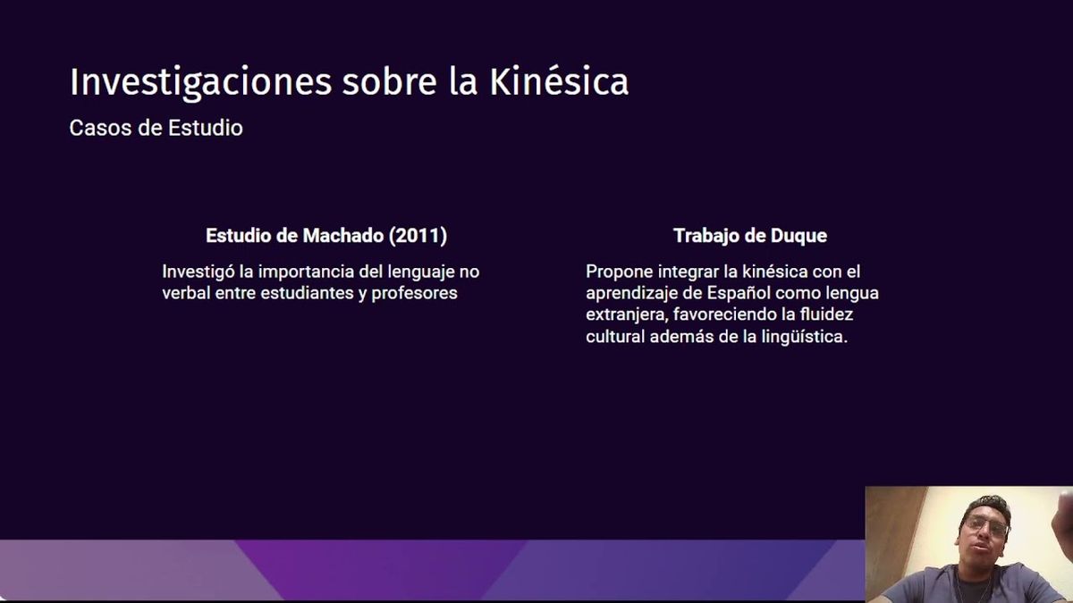 CTM060 - La Kinésica como Elemento Potencializador de los Procesos de Enseñanza-Aprendizaje