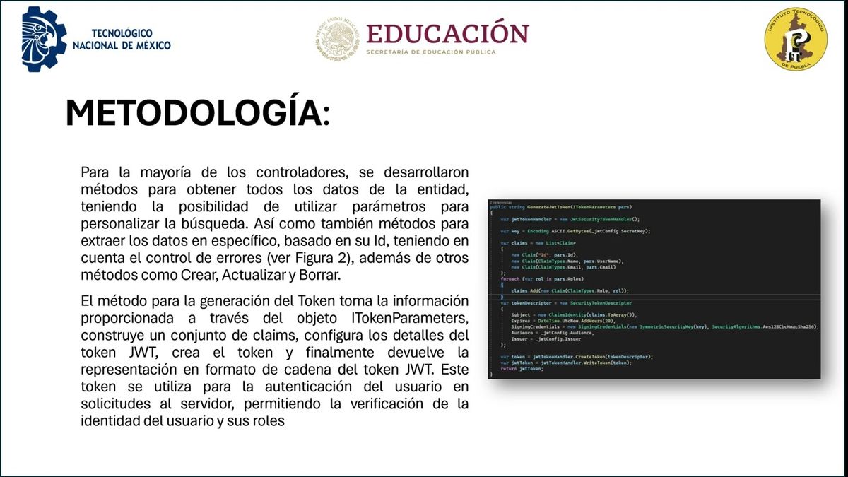 CLY073 - API con controladores para Autenticación Basado en Token Web