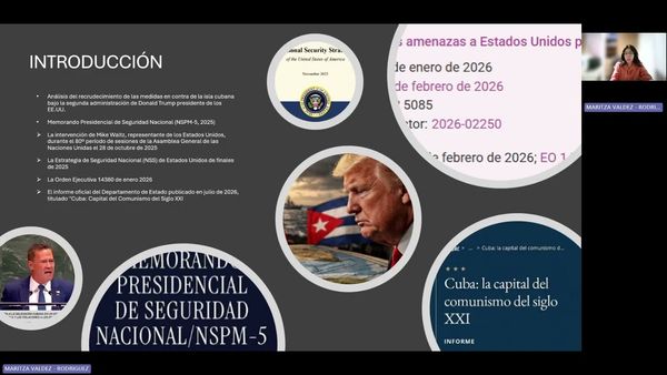 ITG030- Discurso, sanciones y geopolítica: El recrudecimiento de la política exterior de EE. UU. …