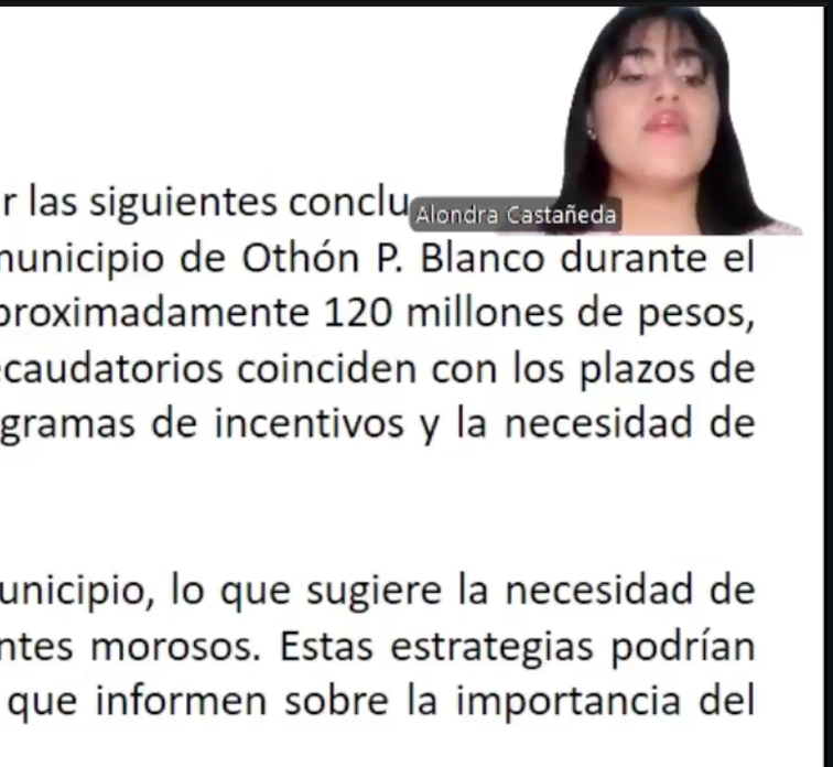 PBA133 - Análisis de la Recaudación del Impuesto Predial en el Municipio de Othón P. Blanco, Qui…