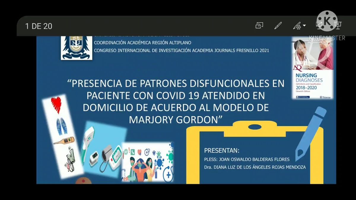 F010 - Presencia de patrones disfuncionales en paciente con COVID 19 atendido en domicilio de acuer…