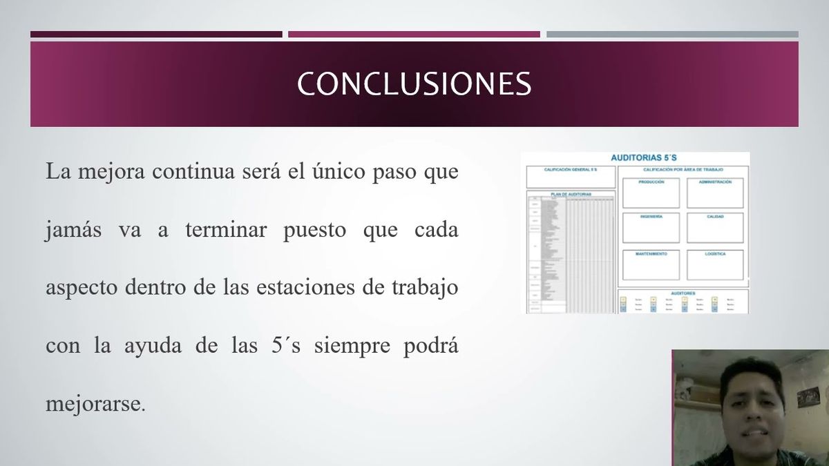 HHH168 - Implementación de las 5’S en una Empresa de Fibra Óptica de Vidrio  