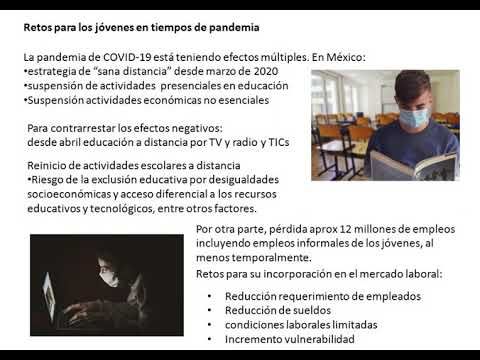 CCC-485 - RETOS PARA LOS JÓVENES EN TIEMPOS DE PANDEMIA EN MÉXICO