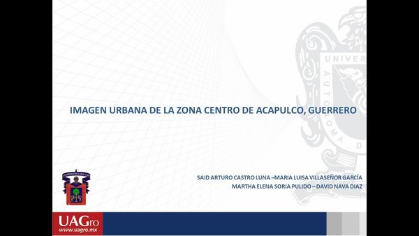 CLY123 - Imagen Urbana de la Zona Centro de Acapulco, Guerrero