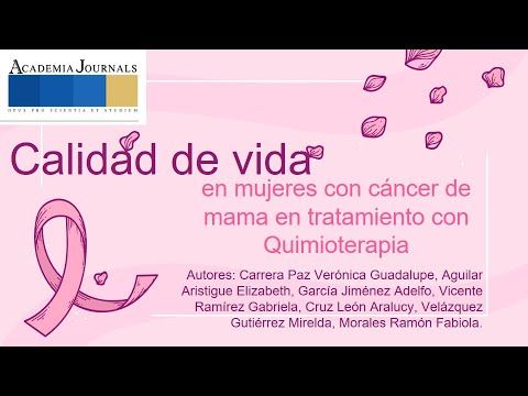 CHP007 - Calidad de vida en mujeres con cáncer de mama en tratamiento con quimioterapia