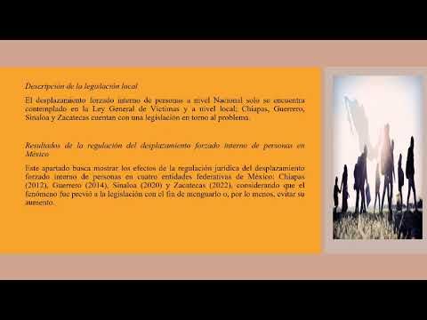 AJA062 - Estudio Sociojurídico del Desplazamiento Forzado Interno de Personas en México