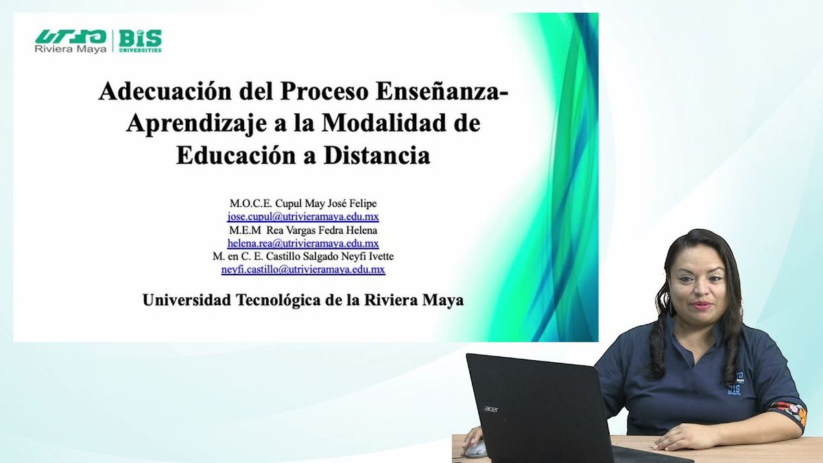 PUE026 - Adecuación del Proceso de Enseñanza-Aprendizaje a la Modalidad de Educación a Distancia