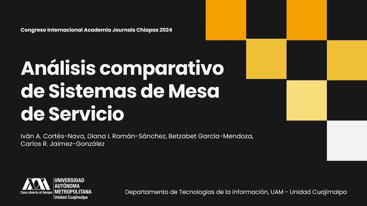 CHS042 - Análisis Comparativo de Sistemas de Mesa de Servicio