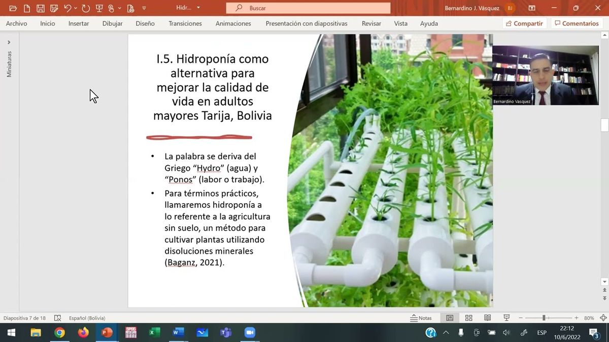 OXA099 - Hidroponía: Cayado para Adultos Mayores Rumbo a la Agenda 2030 (ODS 15.1) Capítulo Tari…