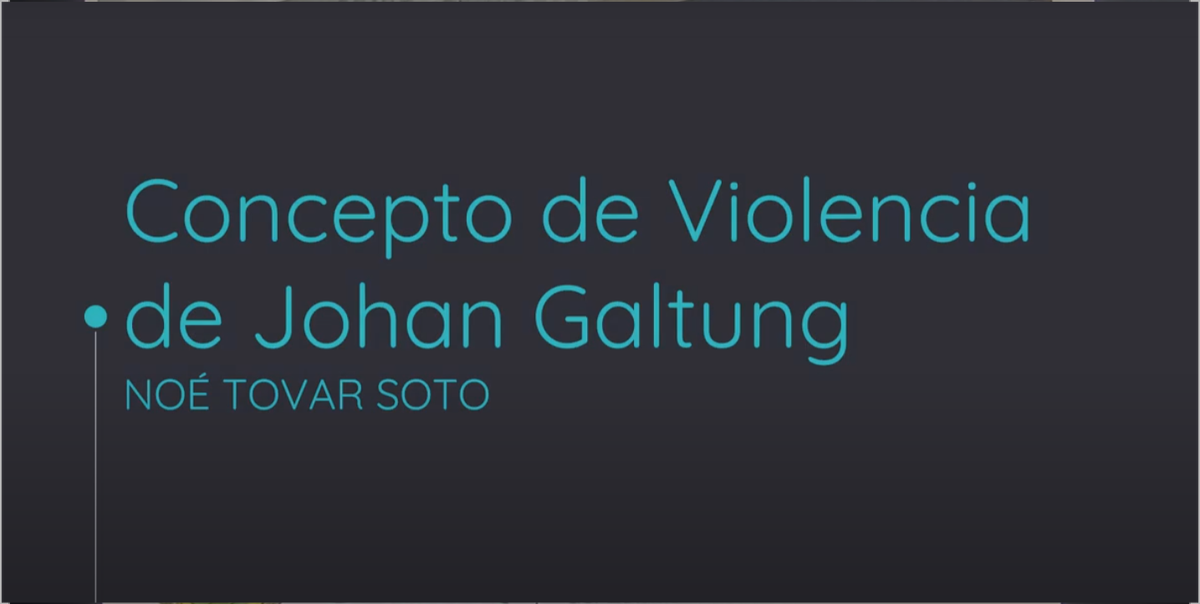 ITP066 - El Concepto de Violencia de Johan Galtung