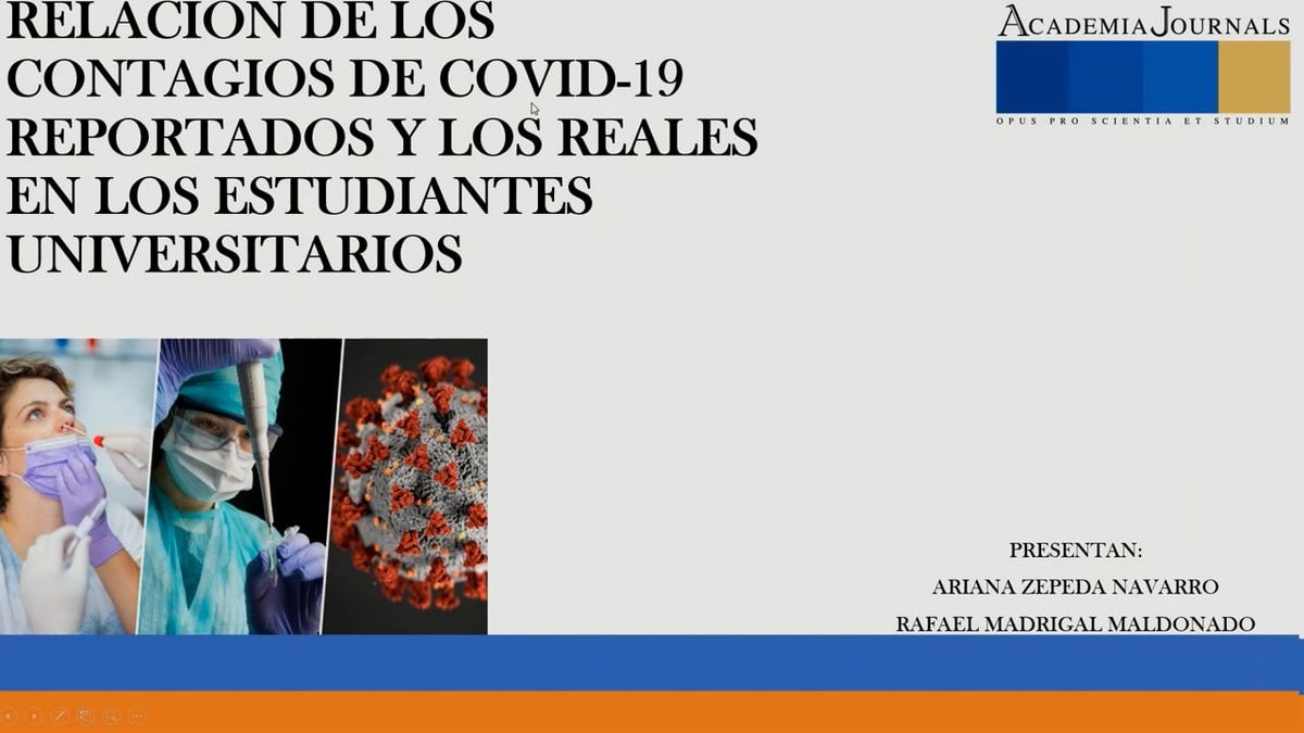 MOR140 - Relación de los Contagios de Covid-19 Reportados y los Reales en los Estudiantes Universi…