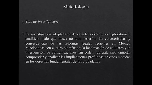 MED150 - "Curp biométrico y vigilancia estatal en México: Impacto en la privacidad y la libertad …
