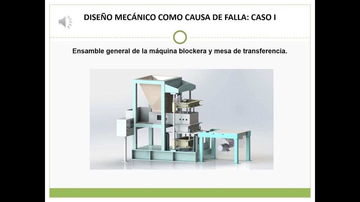 MEX045 - Diseño Mecánico como Causa de Falla: Caso I