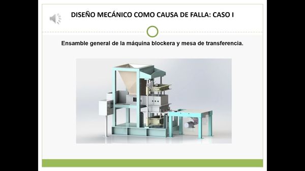 MEX045 - Diseño Mecánico como Causa de Falla: Caso I