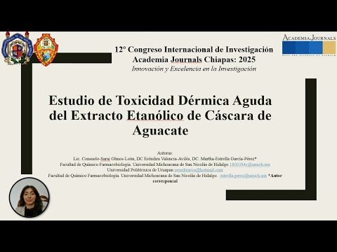 CPS042 - Estudio de Toxicidad Dérmica Aguda del Extracto Etanólico de Cáscara de Aguacate