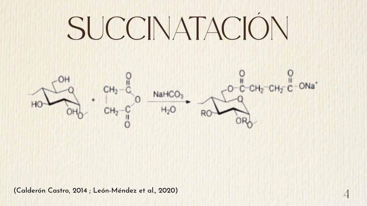 PUE087 - Evaluación del almidón de maíz modificado: efectos de la gelatinización y succinataci