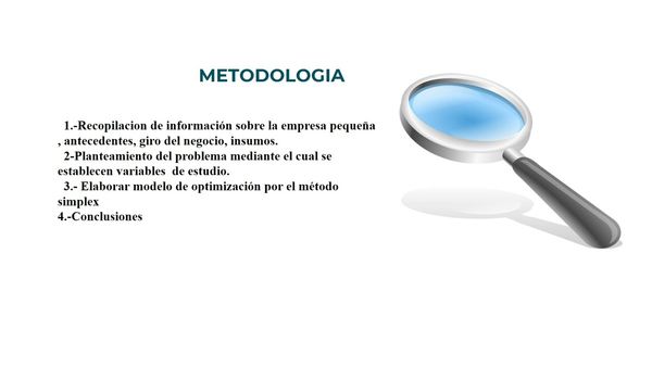 AJA120 - Modelo Matemático de Optimización para una Pequeña Empresa en Villahermosa, Tabasco