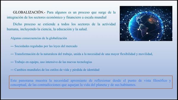 ZTP058 - Ciencia, Educación y Globalización, desde la Óptica de las Ciencias de la Complejidad