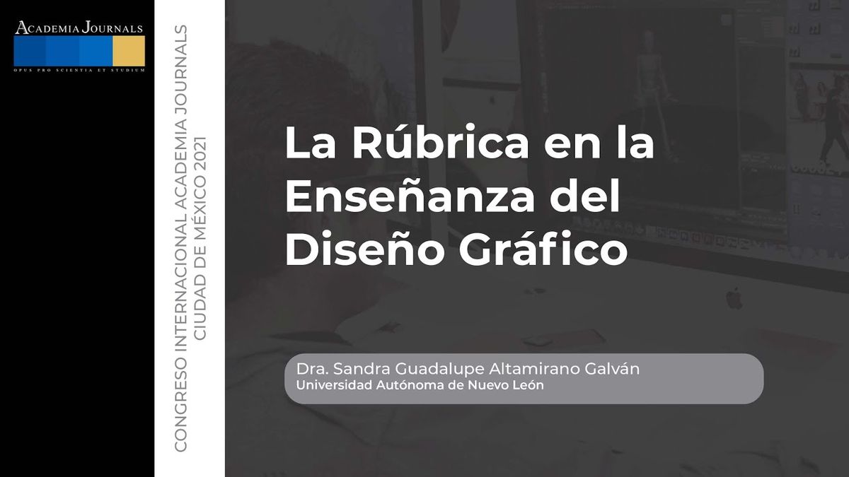 MEX112 - La Rúbrica en la Enseñanza del Diseño Gráfico