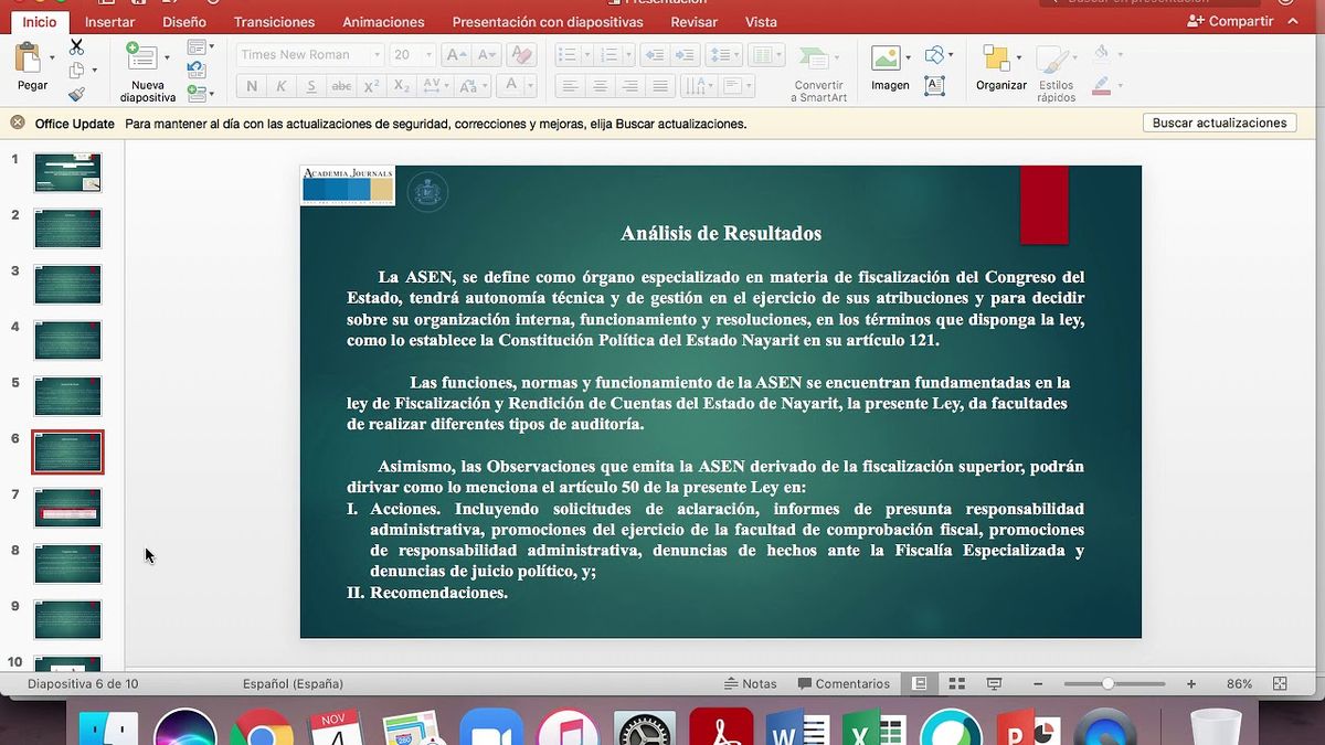 CCC-416 - RENDICIÓN DE CUENTAS DE LAS UNIVERSIDADES PÚBLICAS EN NAYARIT: CASO UNIVERSIDAD AUTÓNO…