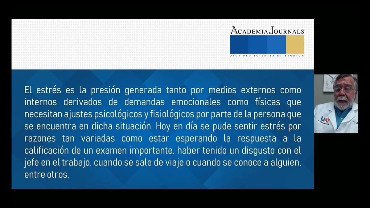 HHH050 - Perfil de Estrés y Estilos de Afrontamiento en Estudiantes Universitarios de Medicina