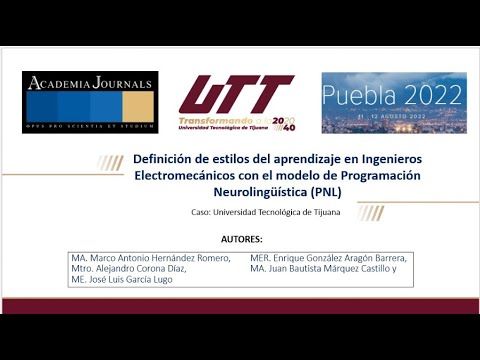 PBL133 - Definición de Estilos del Aprendizaje en Ingenieros Electromecánicos con el Modelo de P…