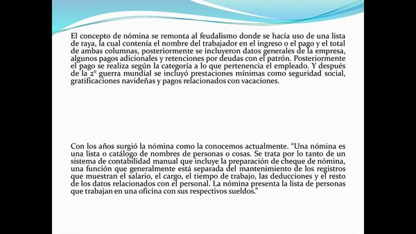 HGO349 - PROPUESTA DE MEJORA PARA EL TIMBRADO DE NÓMINA DE LA EMPRESA: INGENIERÍA Y CONSTRUCCION…