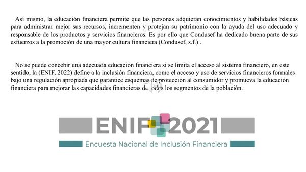 CEL067 - La Educación Financiera como una Herramienta para una Finanzas Personales Sanas. Caso: U…
