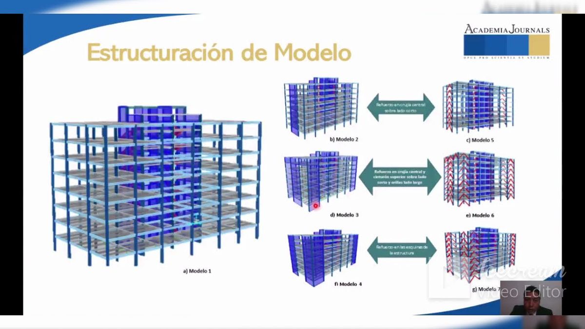 CLY239 - Análisis del Comportamiento Estructural de un Edificio de Acero con Diferentes Configurac…