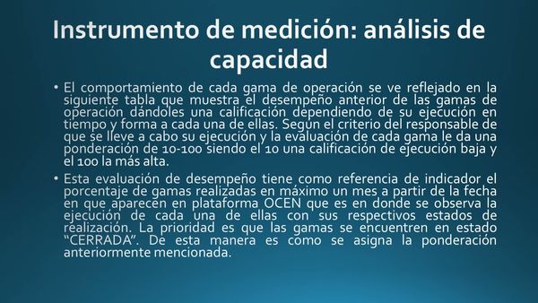 CLY517 - Análisis del Control Operacional Correspondiente al Sistema Integrado de Gestión de la C…
