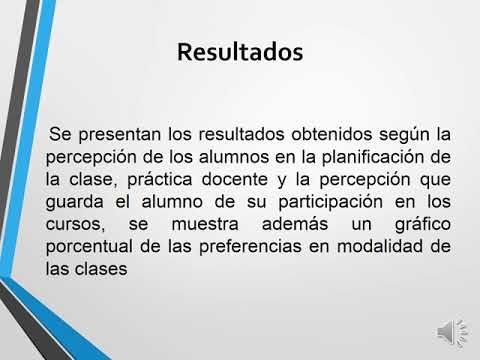 PUE103 - Desarrollo de Cursos en Línea en Época de COVID-19 bajo la Perspectiva del Alumno