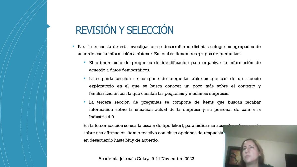 CEL154 - Propuesta de Diseño de Encuesta para Evaluar el Nivel de Industria 4.0 de las Pymes de N…