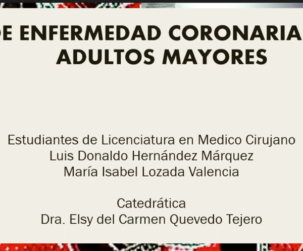 CHM192 - Riesgo de enfermedad coronaria aguda en adultos mayores
