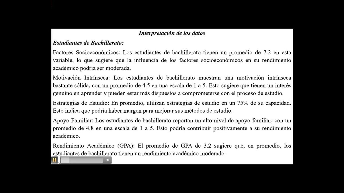 IEU081 - Factores que Influyen en el Rendimiento Académico de los Estudiantes