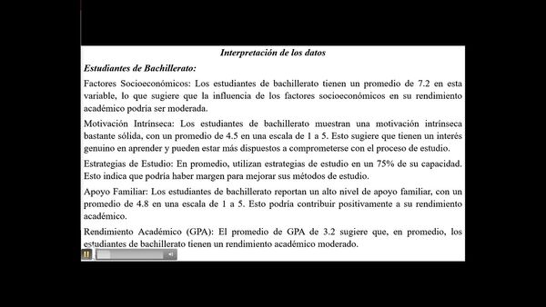IEU081 - Factores que Influyen en el Rendimiento Académico de los Estudiantes