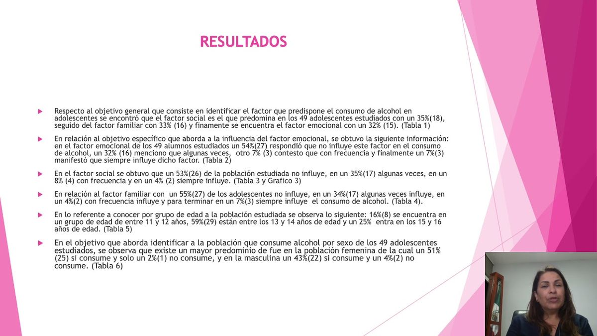 MEX027 - Factores que Predisponen el Consumo de Alcohol en Adolescentes de una Telesecundaria de Te…