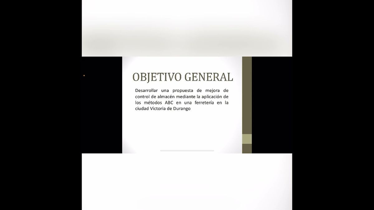 MOR337 - Diseño de un Control de Almacén Utilizando Metodología ABC