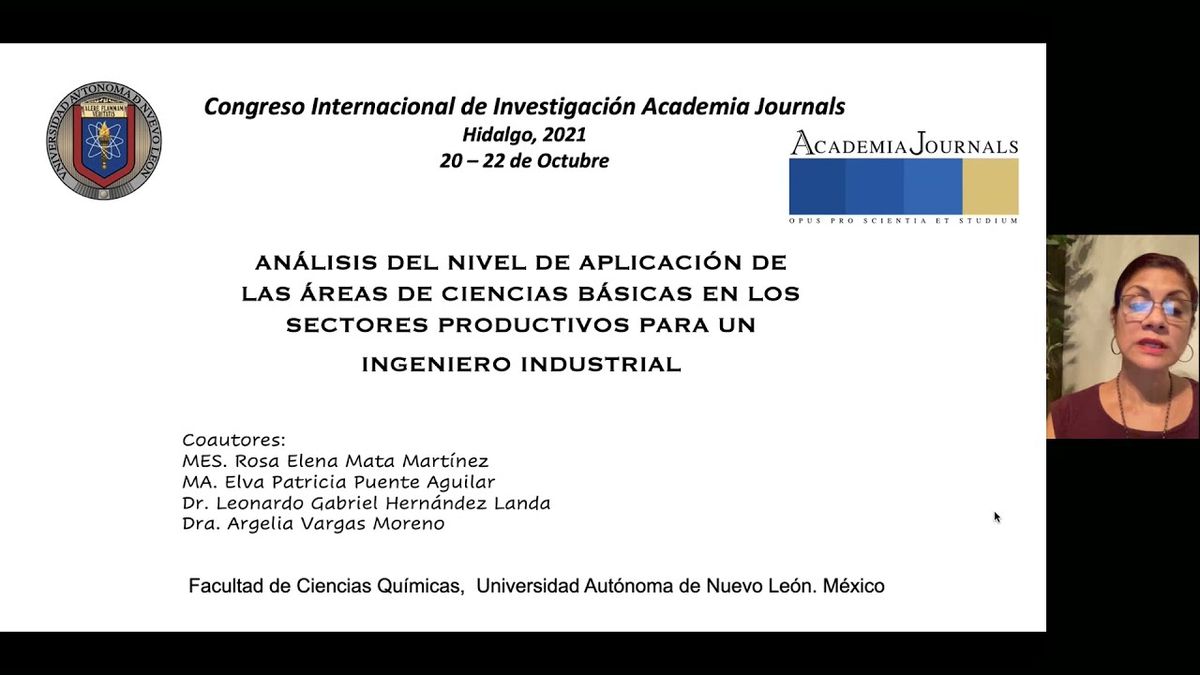 HID151 - Análisis del Nivel de Aplicación de las Áreas de Ciencias Básicas en los Sectores Prod…