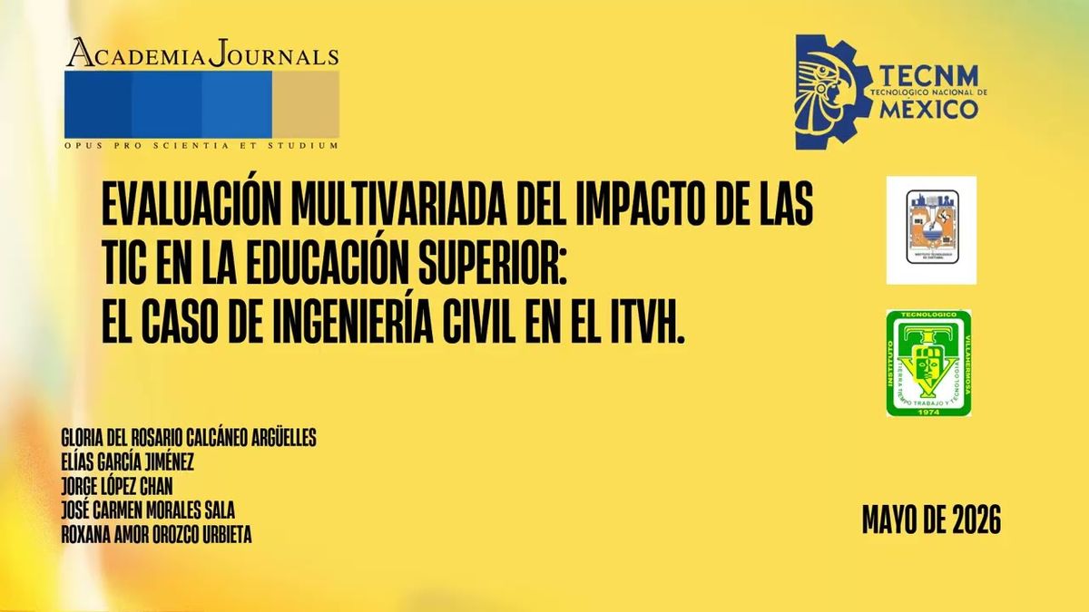 CHE154- Evaluación Multivariada del Impacto de las TIC en la Educación Superior: El Caso de Ingen…