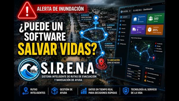 CIP049- Sistema Inteligente de Rutas de Evacuación y Navegación de Ayuda (S.I.R.E.N.A.) # Chiapas…