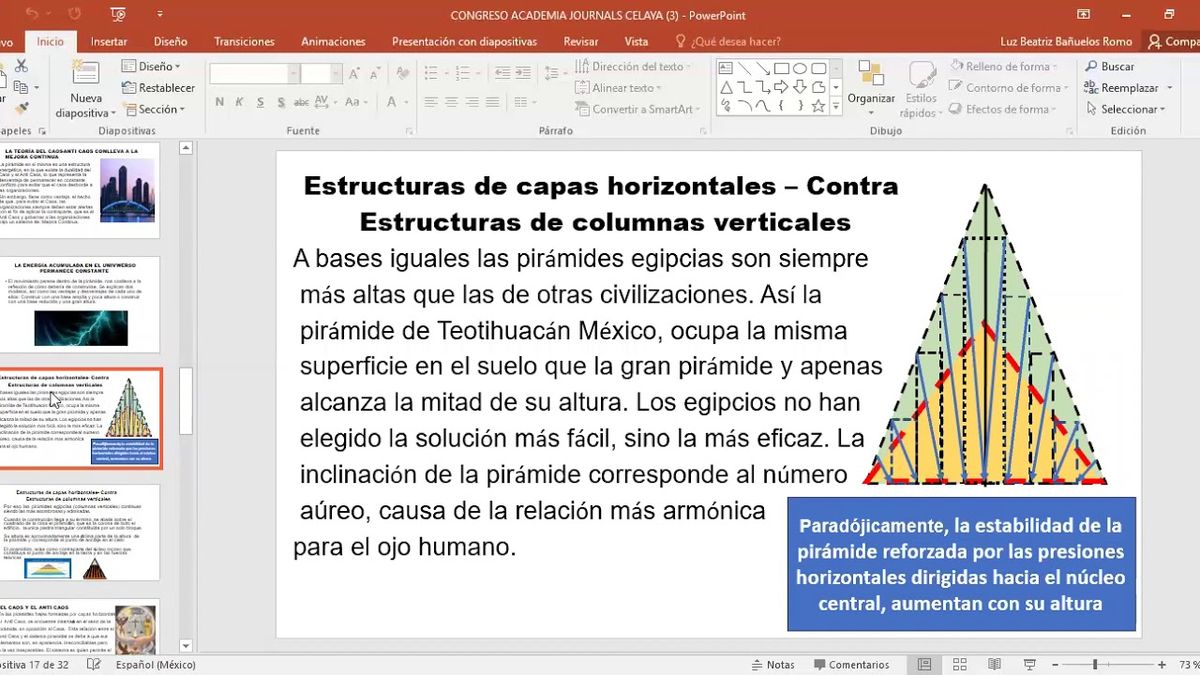 CCC-196 - LA PIRÁMIDE COMO PARADIGMA PARA EL DISEÑO DE ESTRUCTURAS ORGANIZACIONALES