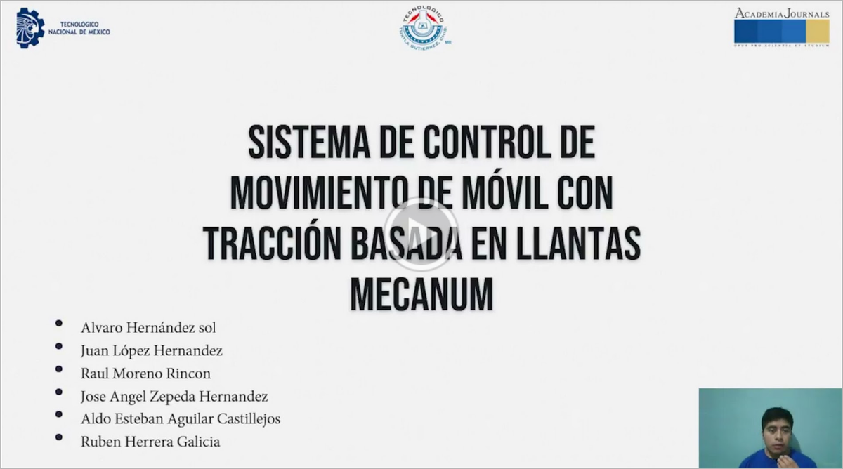 ITP010 - Sistema de Control de Movimiento de Móvil con Tracción Basada en Llantas Mecanum