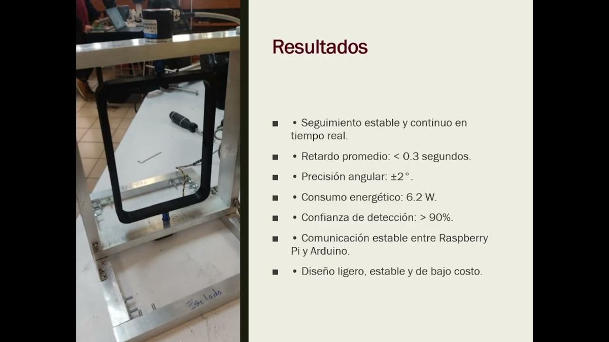 MED420 - Sistema de Rastreo Automático Visual mediante Mecanismo de Gimbal