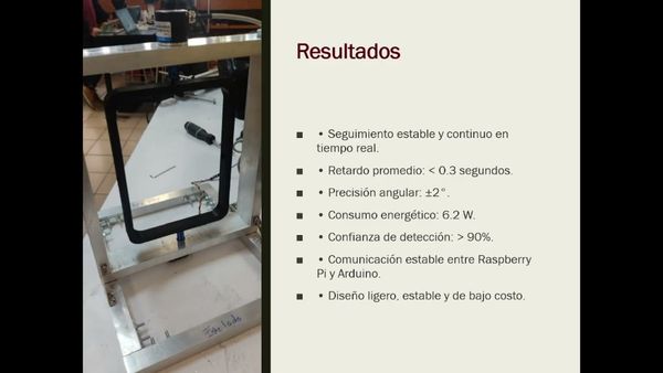 MED420 - Sistema de Rastreo Automático Visual mediante Mecanismo de Gimbal