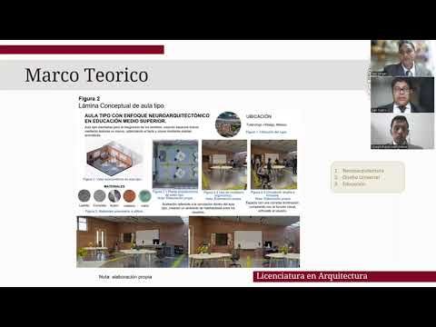 MED380 - ARQUITECTURA NEUROFUNCIONAL E INCLUSIVA EN BASE A UN MODELO ACCESIBLE PARA LA EDUCACIÓN M…