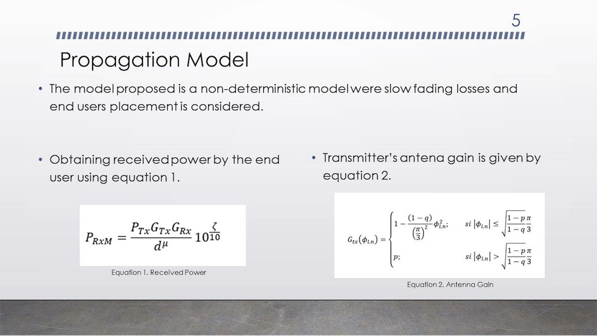 CLY358 - 5G Downlink Power Quality Evaluation for 3D Environments