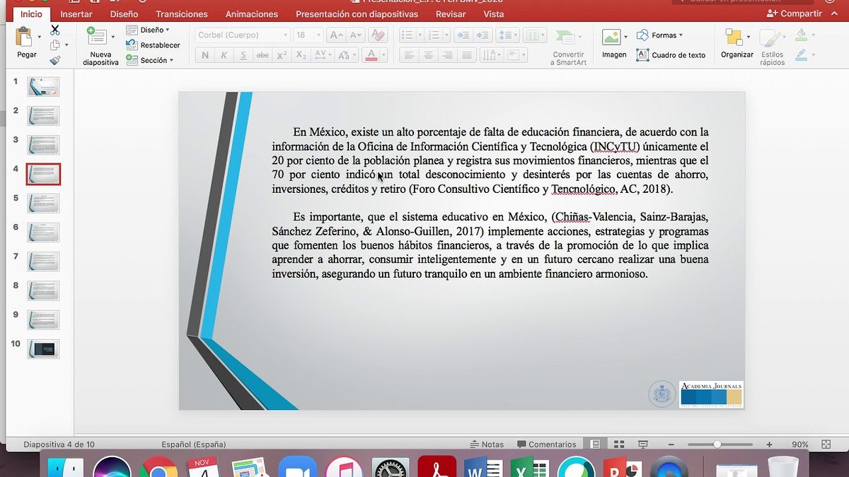 CCC-462 - LA EDUCACIÓN FINANCIERA Y LA INVERSIÓN  DE LOS HABITANTES DE TEPIC, NAYARIT EN LA BOLSA…