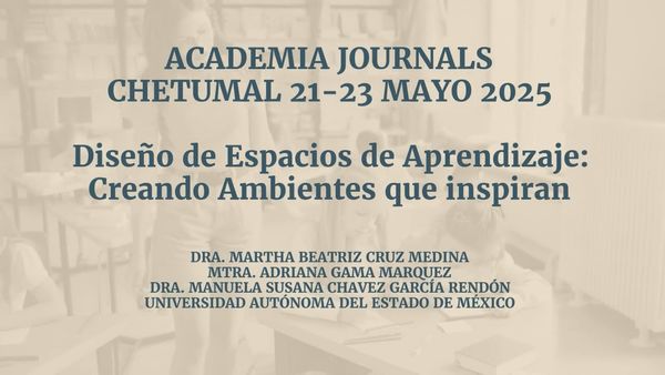 CHM032 - Diseño de Espacios de Aprendizaje: Creando Ambientes que Inspiran